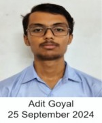 <b Class=kkb><big>Adit Goyal</big><BR><I>12th Sci. A</I></b>